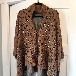 Boutique Poncho Sweater